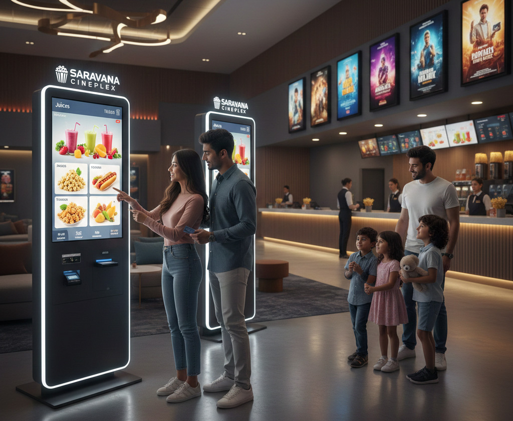 Cineva Kafé Self-Service Kiosk